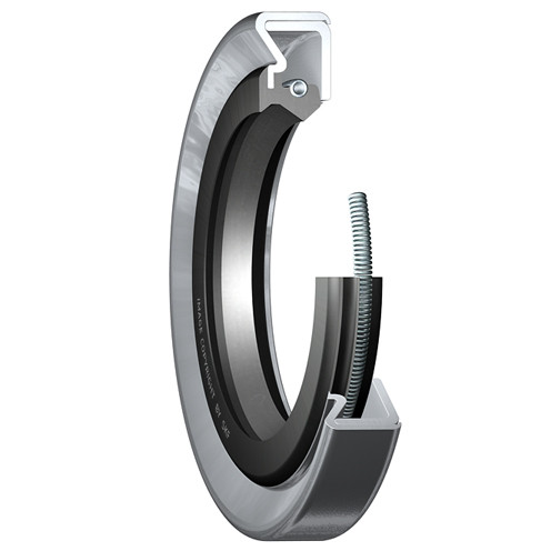 CR Seals 58X78X8 HMSHA1 R Double Lip Oil Seal - Solid, 58 mm Shaft, 78 mm OD, 8 mm Width, HMSHA1 Design, Nitrile Rubber (NBR) Lip Material