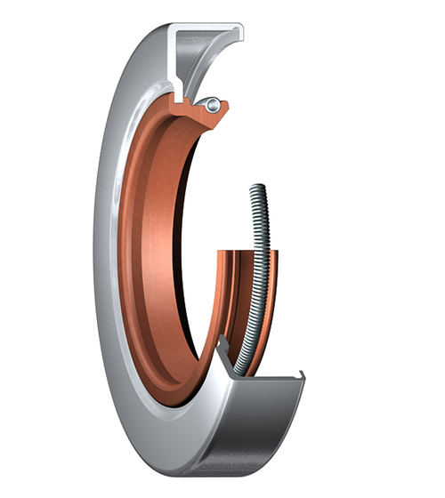 CR Seals 22525 Single Lip Oil Seal - Solid, 2.254 in Shaft, 2.756 in OD, 0.340 in Width, CRS1 Design, Fluoro Rubber (FKM) Lip Material