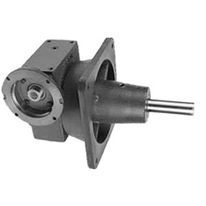 Hub City Cast Iron Single-Reduction Worm Reducer - 458 20/1 R WR 213TC