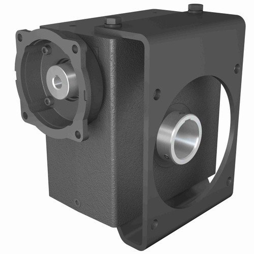 Hub City Cast Iron Single-Reduction Worm Reducer - 386L 40/1 R WR 56C 2.188