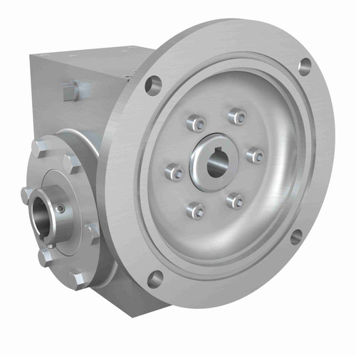 Hub City Stainless Steel Washdown Worm Reducer - SSW185 80/1 A WR 56C 1.000