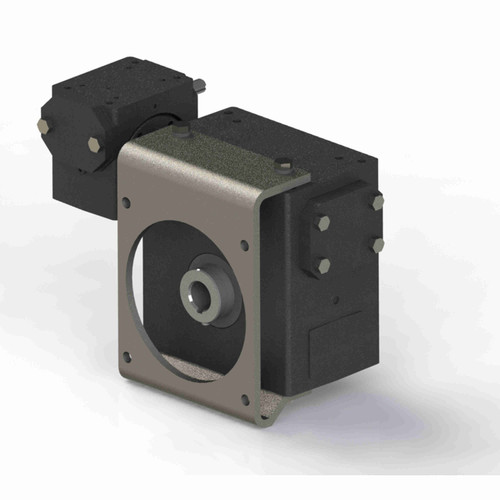Hub City Cast Iron Double-Reduction Worm Reducer - 1803 150/1 WR 1.000 (SIDE MT)