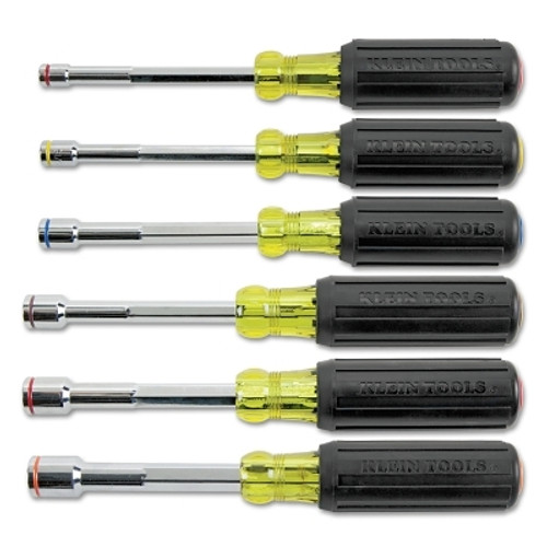 6-Piece Heavy-Duty Nut Driver Set, Magnetic, Inch (1 ST / ST)