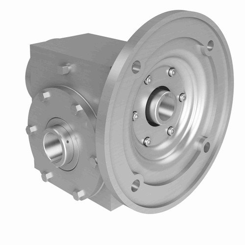 Hub City Stainless Steel Washdown Worm Reducer - SSW245 10/1 A WR 182TC 1.000