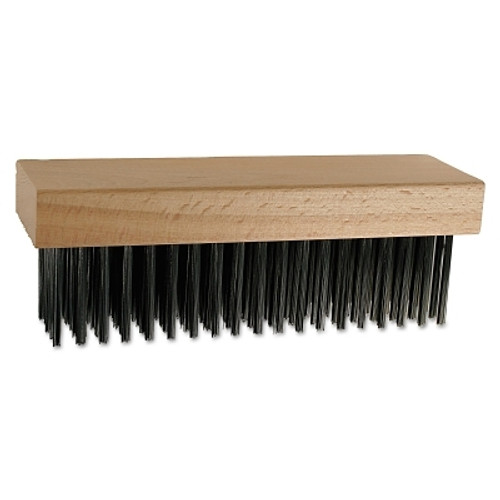 Pferd Block Brushes, 4 1/2 in, 5 X 10, Carbon Steel (12 EA / PK) Pferd Block Brushes, 4 1/2 in, 5 X 10, Carbon Steel (12 EA / PK)
