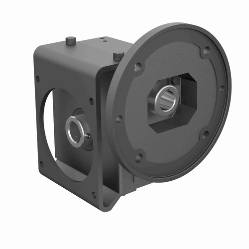 Hub City Cast Iron Single-Reduction Worm Reducer - 266 80/1 L WR 182TC 1.250