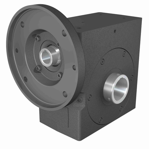 Hub City Cast Iron Single-Reduction Worm Reducer - 385L 50/1 B WR 182TC 1.938