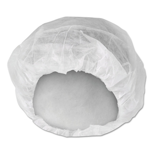 KleenGuard A10 Bouffant Caps, Large, White (3 PK / CA)