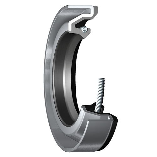 CR Seals 15376 Type HMS9 Small Bore Radial Shaft Seal, 1.524 in ID x 2.718 in OD, 1/2 in W, Nitrile Lip