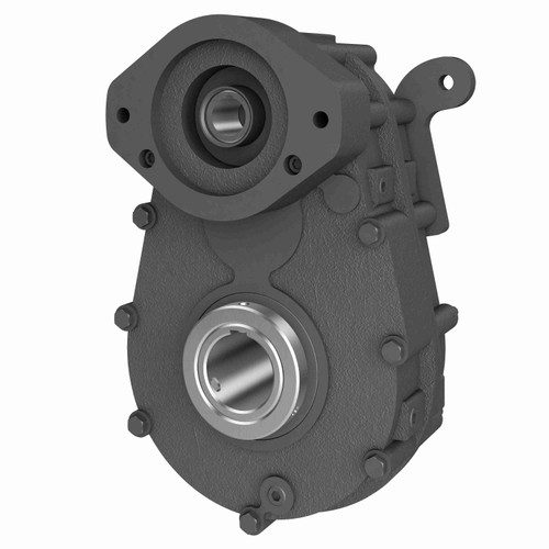 Hub City Cast Iron Parallel Shaft Drive - 1H 25.46/1 H B2 1.938 .875 DIA - 3/16 X 3/32 KW