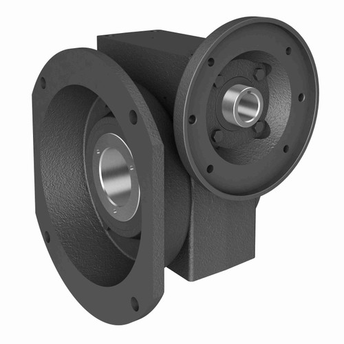 Hub City Cast Iron Single-Reduction Worm Reducer - 456 40/1 L WR 213TC