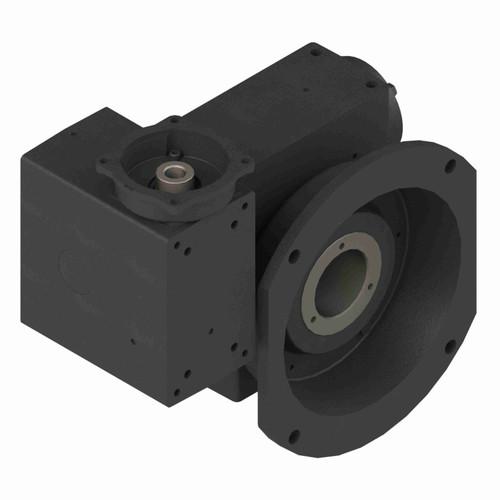 Hub City Cast Iron Double-Reduction Worm Reducer - 4506 150/1 WR 143TC STD (SIDE MT)