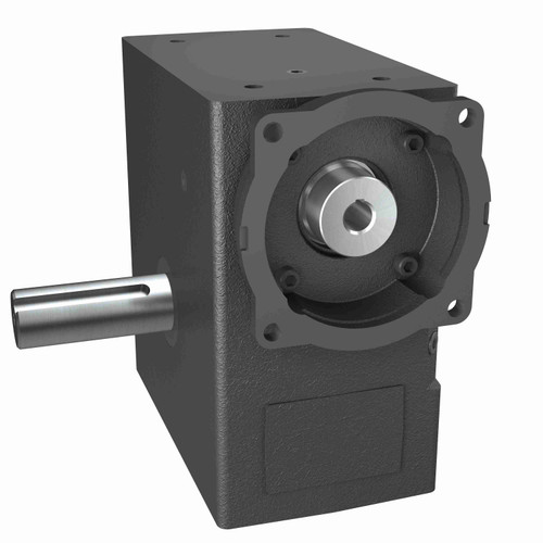 Hub City Cast Iron Single-Reduction Worm Reducer - 384L 5/1 B WR 143TC