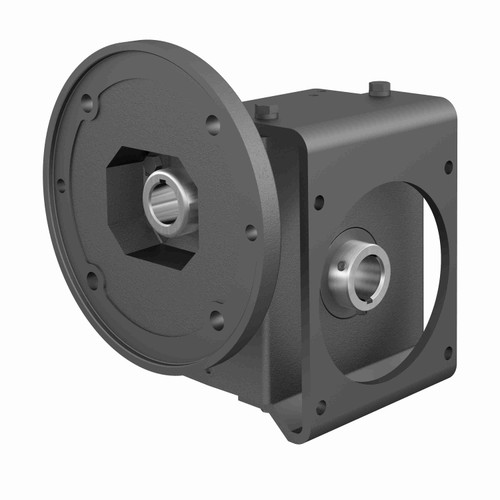 Hub City Cast Iron Single-Reduction Worm Reducer - 266 15/1 R WR 182TC 1.250