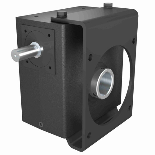 Hub City Cast Iron Single-Reduction Worm Reducer - 383L 50/1 R WR 1.938