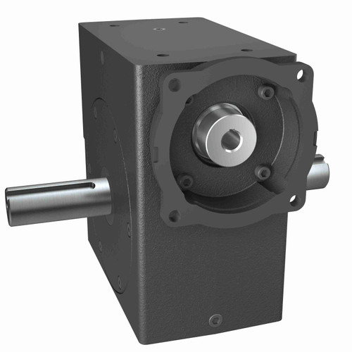Hub City Cast Iron Single-Reduction Worm Reducer - 384 5/1 A WR 143TC