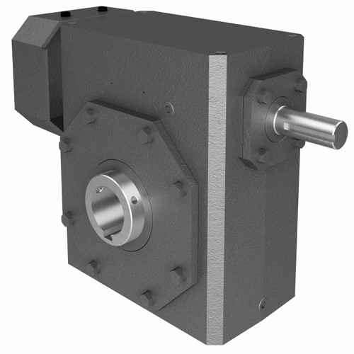 Hub City Cast Iron Single-Reduction Worm Reducer - GW702 50/1 A WR 2.438