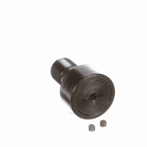 McGill Heavy Stud CAMROL® Crowned Inch Cam Follower - Stud Mount Roller - Screwdriver Slot - Sealed - CCFH 1 3/8 S