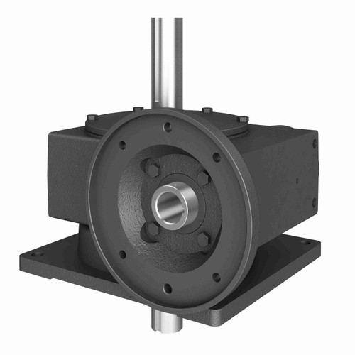 Hub City Cast Iron Single-Reduction Worm Reducer - 450V 10/1 AR WR 182TC