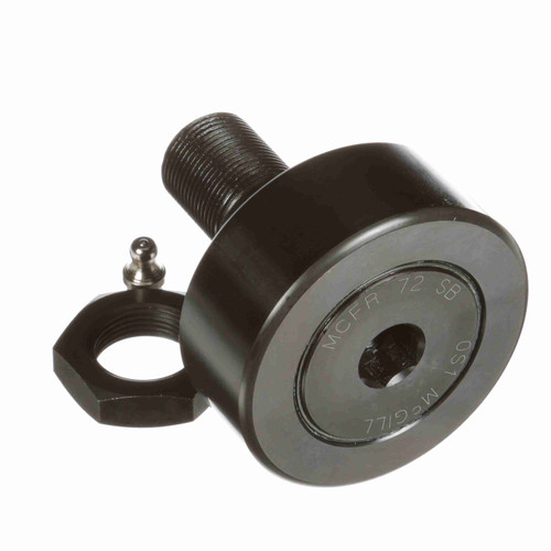 McGill CAMROL® Cylindrical Metric Cam Follower - Stud Mount Roller - Hex Hole - Sealed - MCF 72 SBX