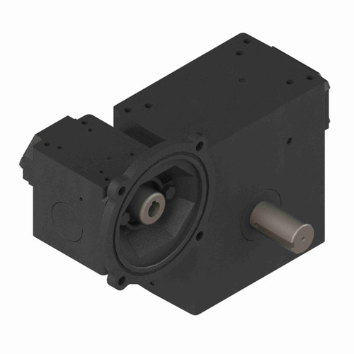 Hub City Cast Iron Double-Reduction Worm Reducer - 3804 150/1 WR 143TC SINGLE OUTPUT