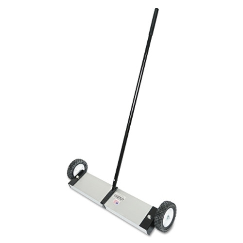 Magnetic Floor Sweeper, 7.5 lb Load Capcity, 42 in Handle, 28-1/2 in W, Push Type (1 EA) Magnetic Floor Sweeper, 7.5 lb Load Capcity, 42 in Handle, 28-1/2 in W, Push Type (1 EA)