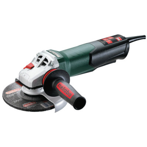 Metabo WPB 12-150 Quick Angle Grinder, 6 in, 10.5 A, 9,600 rpm, Side Handle (1 EA/DZ)