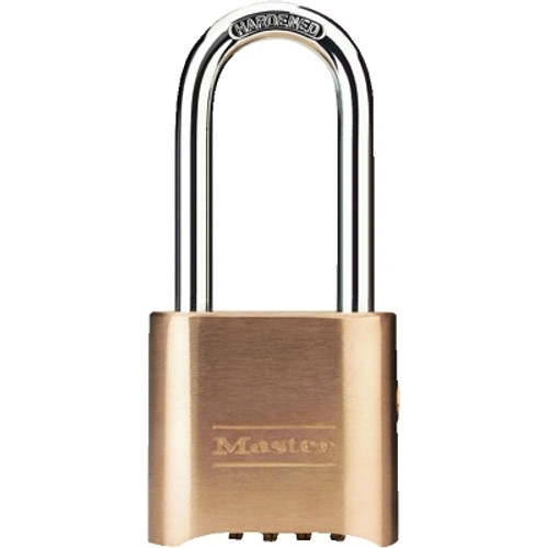 No. 176 & 177 Resettable Combination Locks, 5/16 in Diam., 2 1/8 in L X 1 in W (6 EA / BX)