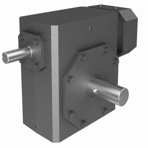 Hub City Cast Iron Single-Reduction Worm Reducer - GW601 10/1 C WR