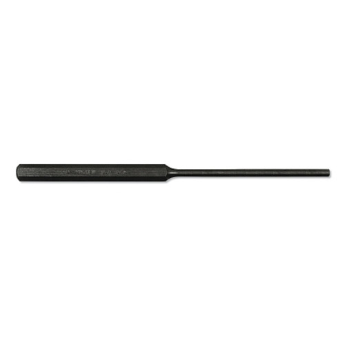Extra Long Pin Punches - Full Finish, 8 in, 3/16 in tip, Alloy Steel (1 EA)