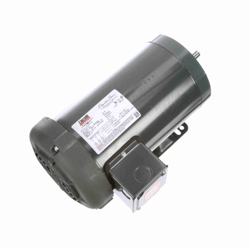 Leeson 2 HP Special Voltage Motor, 3 phase, 3600 RPM, 575 V, 56HC Frame, TEFC - LM34227