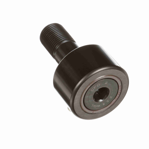 McGill HEAVY-DUTY CAMROL® Cylindrical Heavy Duty Inch Cam Follower - Stud Mount Roller - Hex Hole - Sealed - CFD 2 3/4