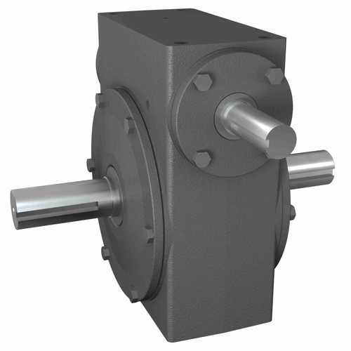 Hub City Cast Iron Single-Reduction Worm Reducer - 451 50/1 A WR