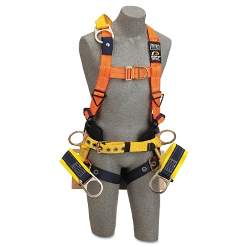 Chair Harness with Rigid Seat Board, Extended Back D-Ring/Side D-Rings, Small (1 EA)