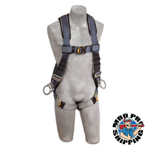 ExoFit Vest Style Positioning Harness with Back and Front D-Rings, XX-Large (1 EA)