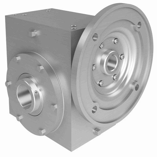 Hub City Stainless Steel Washdown Worm Reducer - SSW325 100/1 A WR 182TC 1.625