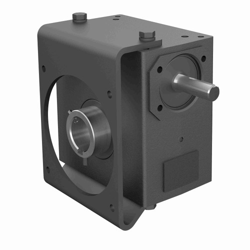 Hub City Cast Iron Single-Reduction Worm Reducer - 323 5/1 L WR 1.938