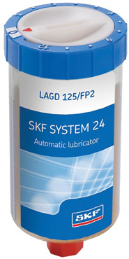 SKF LAGD125/EM2 SYSTEM 24 Automatic Grease Lubricator - Single Use