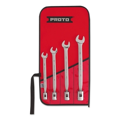 Proto 4 Pc. Flex Head Wrench Sets, 12 Point (1 SET / SET)
