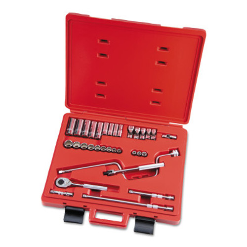 Torqueplus 12-Point 3/8 in Drive Tool Socket Sets, 33 Piece (1 SET / SET)