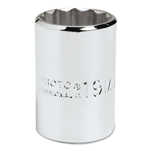 Proto Torqueplus Metric Sockets 1/2 in, 1/2 in Drive, 10 mm, 12 Points (1 EA / EA)
