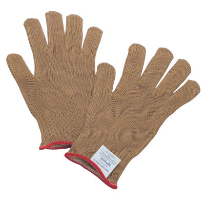 Perfect Fit Stainless Steel Gloves, Gold (12 EA / DZ)