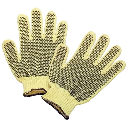 Tuff-Knit Extra Gloves, DuPont Kevlar, Mens, Yellow (1 PR / PR)