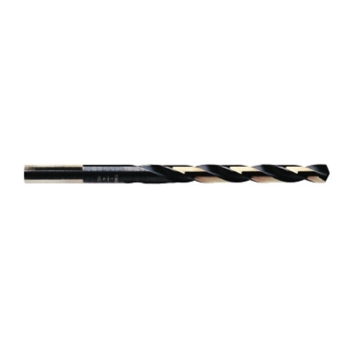 Irwin Black & Gold HSS Fractional Drill Bits, 13/32 in, Split Point (6 BIT / CTN)