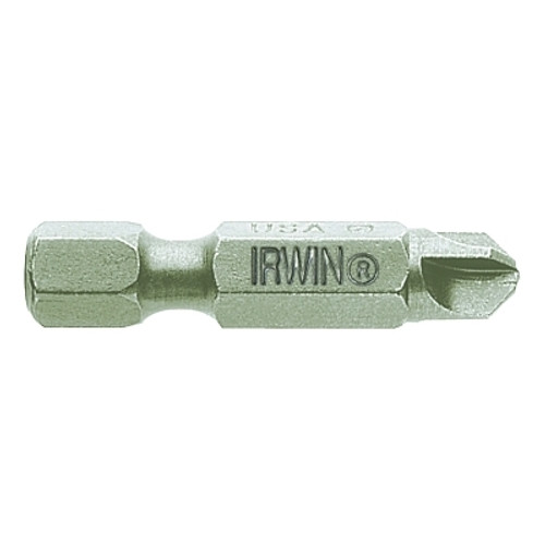 Irwin TORQ-Sets Power Bits, #0, 1/4 in (hex) Drive, 1 1/4 in (5 EA / CT)