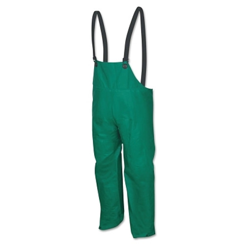 388BF Dominator Bib Pant, 0.42 mm, PVC/Hi-Tensile Poly/PVC, Green, 3X-Large (1 EA)