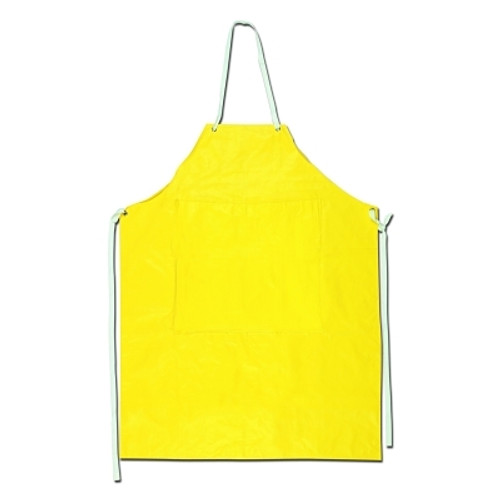 Concord Aprons, 13 in x 16 in, Neoprene/Nylon, Yellow (1 EA)