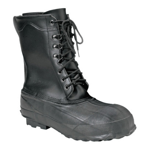 SERVUS 10 IN STEEL TOE LEATHERWORK BOOT  BLACK SIZE 7 (1 PR / PR)
