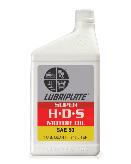 LUBRIPLATE SUPER HDS  MOT. OIL - 50, 1 Quart, (1 BTL/EA) LUBRIPLATE SUPER HDS  MOT. OIL - 50, 1 Quart, (1 BTL/EA)