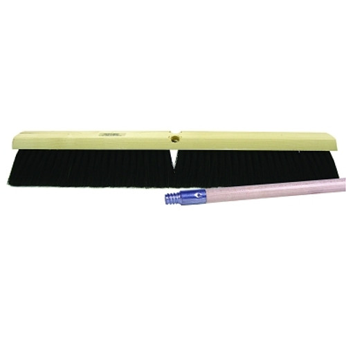 Weiler Vortec Pro Medium Sweep, 24 in Lacquered, 3 in Trim, Black Tampico Fill (1 EA / EA)
